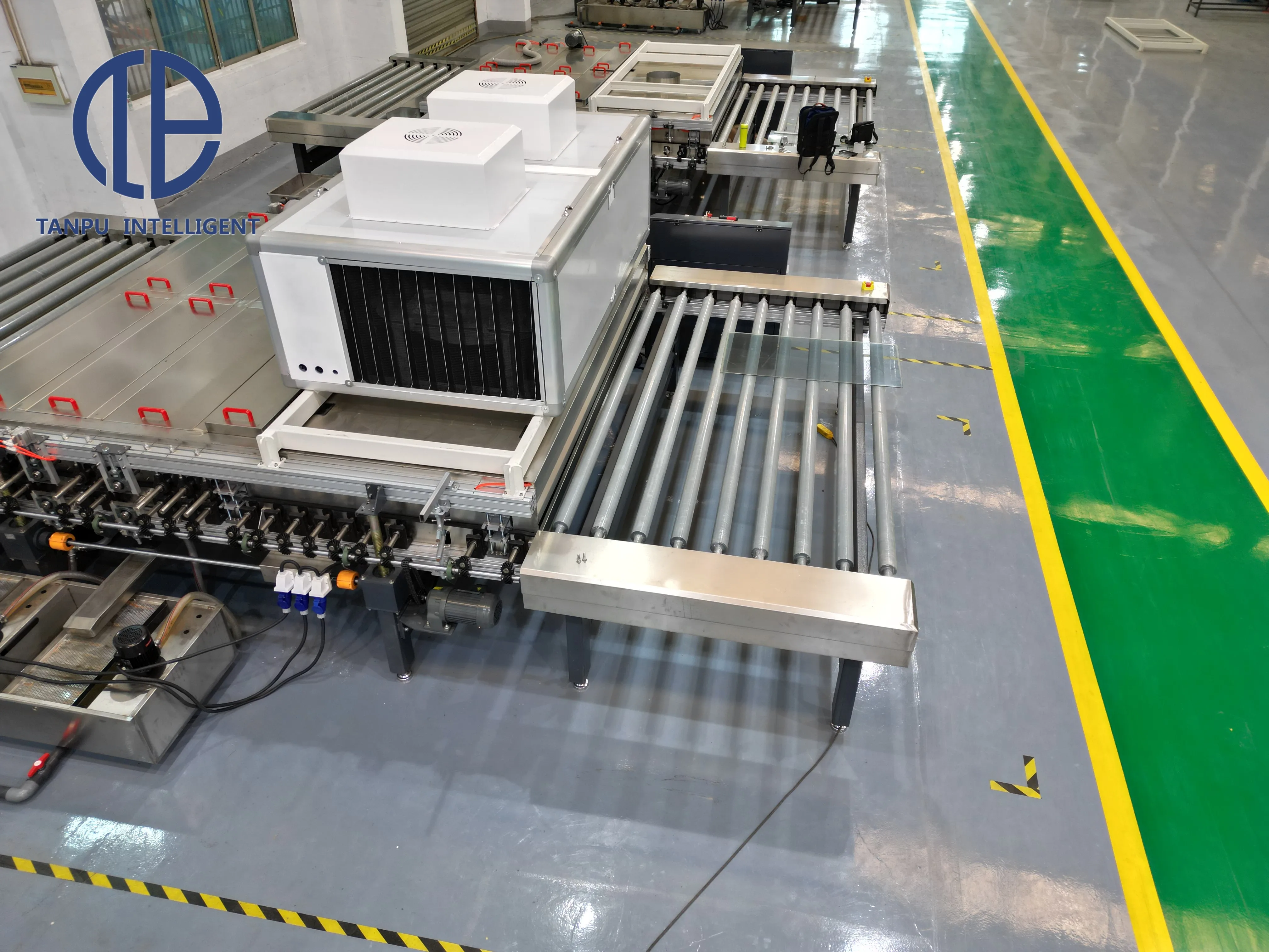 Automatic Glass Washing Machine Industrial Glass Production Line Glass Washer