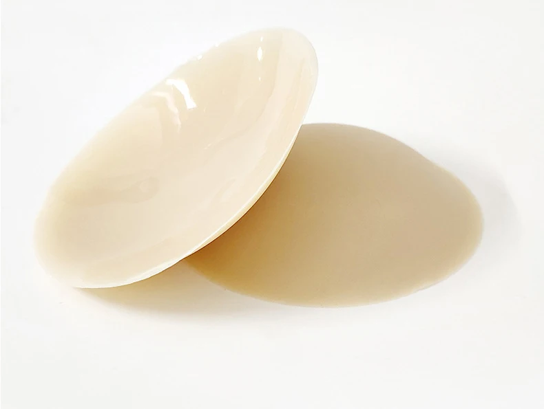 Custom Adhesive Invisible Reusable Round Nipple Covers Silicone Nipple Pasties