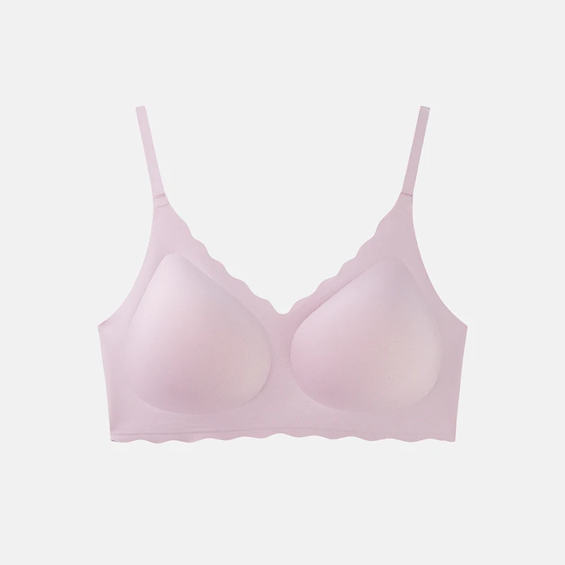 Beauty Cross Back Adjustable Strap Women Quick Dry Bra 32 Size Latex Comfortable Sleeping Seamless Bra