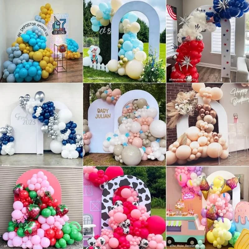 Фон с открытой аркой
