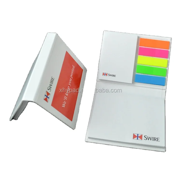 Wholesale Shaped Custom Print Sticky Memo Note Pads with Factory Price