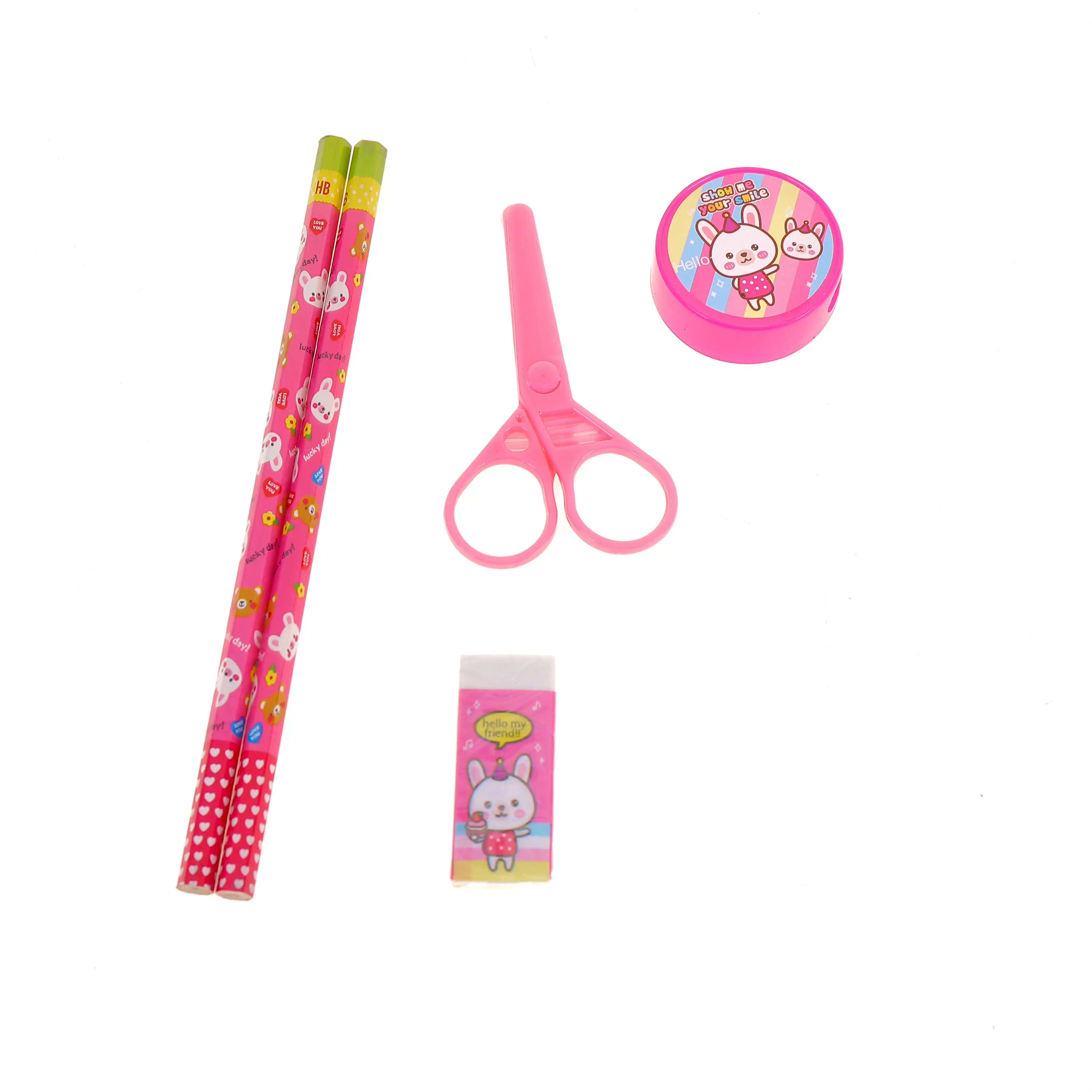 Top Gift Box Set Stationery of Standard Agenda 2021 for Unicorn Student Stationery Cute Set