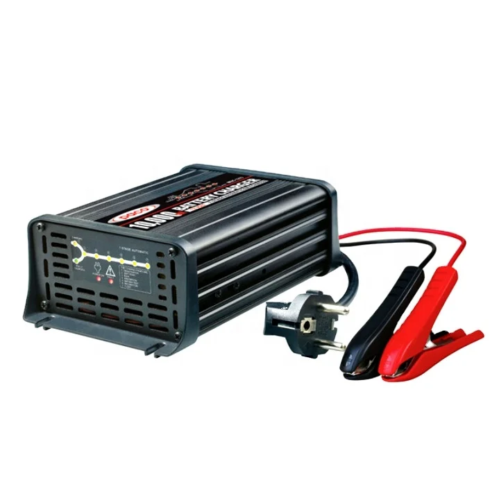 7 Stage Automatic Charging Battery Charger Output 110v Dc 12V 10A Standard Battery Electric PACO with CE CB Ross Certificate