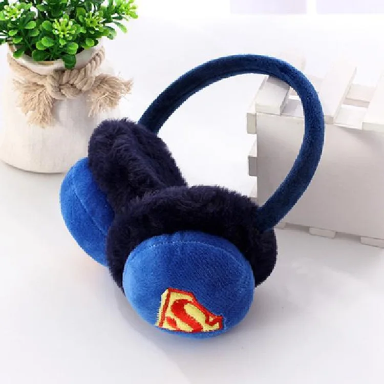 2021 Winter boys and girls warm ear muffs Baby antifreeze warm ears  version lovely thick plush ear muffs