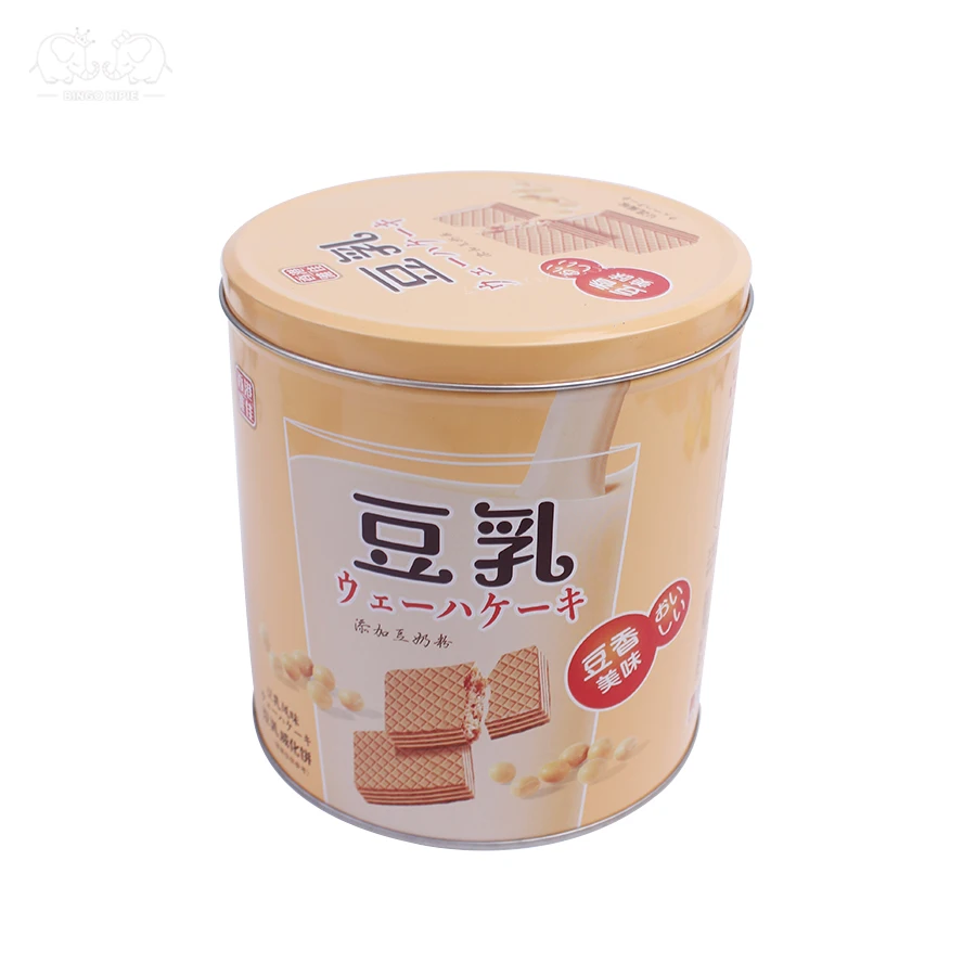 OEM/ODM Wholesale Chocolate and Biscuit Snack Club Social Crackers Soy Milk Cocoa Three Flavor Wafer
