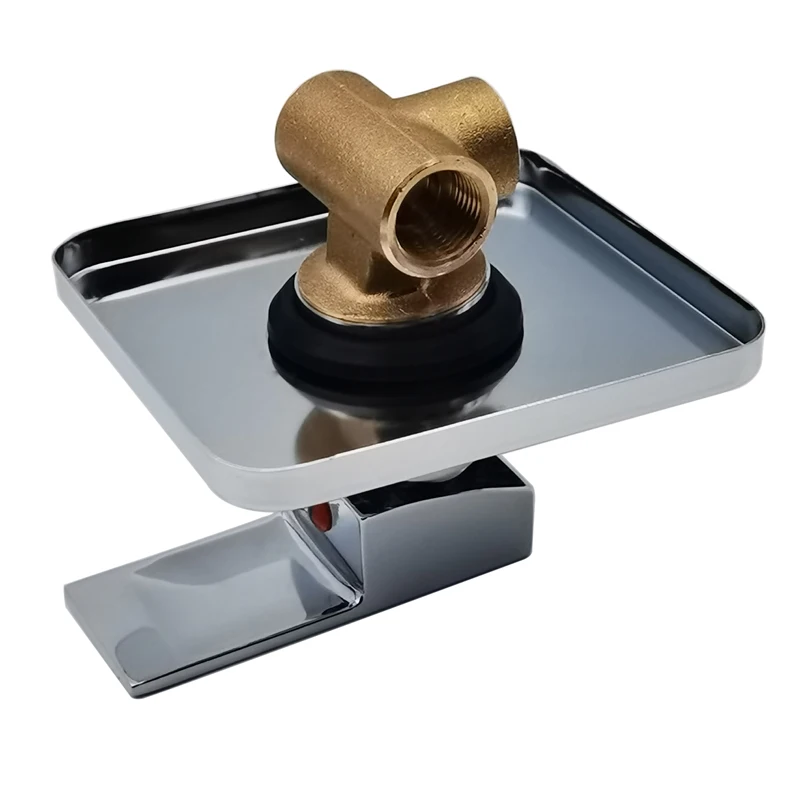 Square Manual Brass Stop Concealed Valve Shower Rain Faucets Mixers For Showers 1307