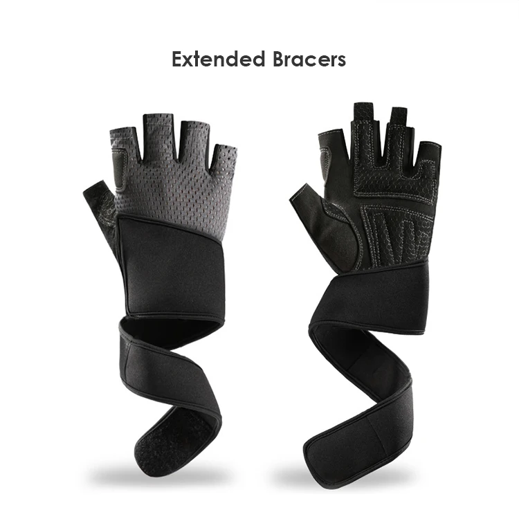 ZHOYA SPORT Silicone Gym Fitness Gloves Men Black Guantes Unisex Gym Workout Comfortable Guantes De Gimnasio Unisex Para Fitness