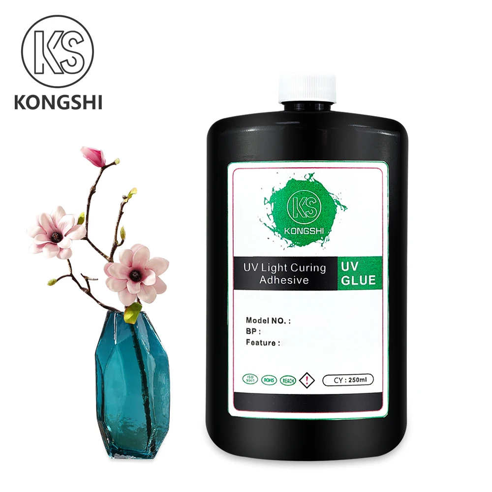 UV Glue Strong Bonding UV Light Cure Adhesive for Glass