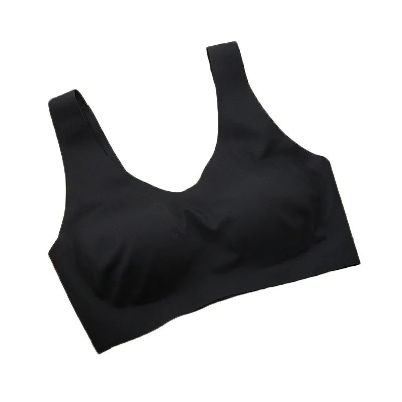air cup gathers latex pad seamless Straighten Artifact reast push up bra