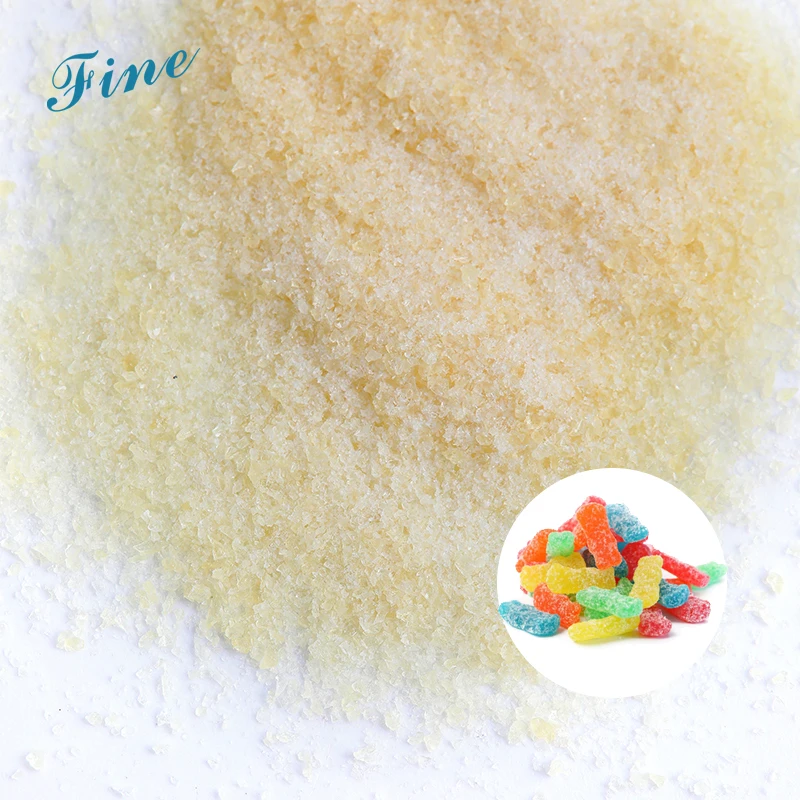Hot Sale Good Quality Edible Gelatin Raw Material Food Additive For Sale