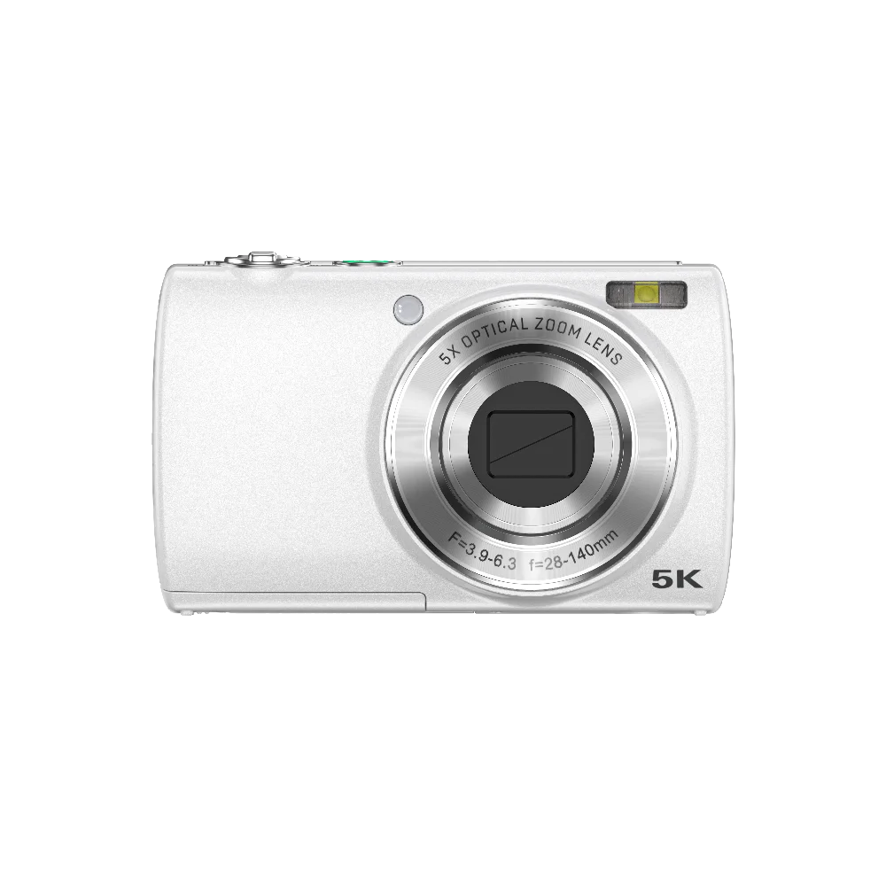 5K Dual Camera New Compact Portable 5X Optical Digital Camera Camcorder Optical Zoom Video Camera with Touchscreen