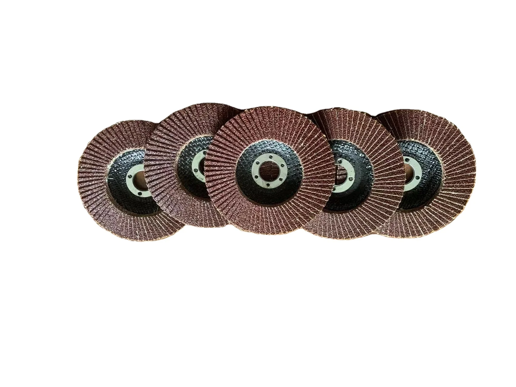 4-Inch Extra Power Customized Size 4-Inch Vertical Flap Disc Abrasive Honing Tools Metal Grinding Aluminum Oxide Fashion Design