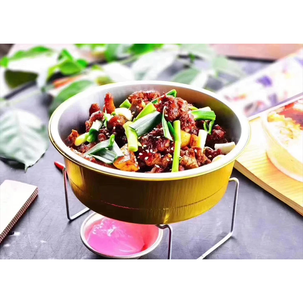 Best Selling Portable Takeaway Box Large Microwavable Aluminum Foil Container For Restaurant