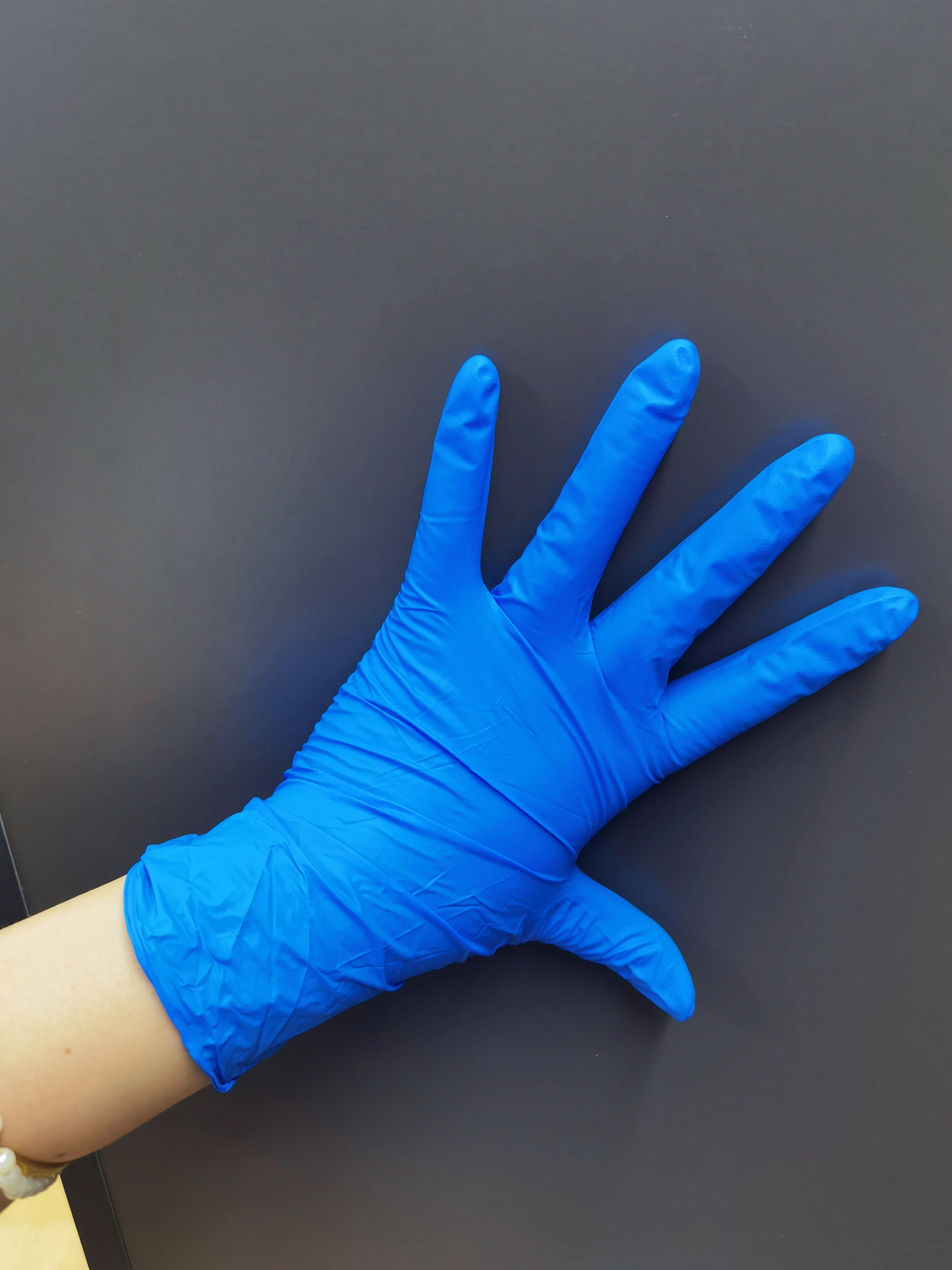 Custom Gloves Box Powder Free Tattoo Beauty Salon Making up Food Cleaning Latex Black Pink Blue Disposable Nitrile