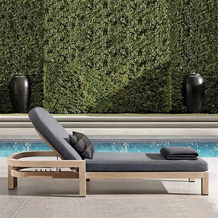 Outdoor Swimming Pool and Beach Specific Water Sun Lounge Chairs for Bathroom Courtyard Warehouse Apartment Use Day bed