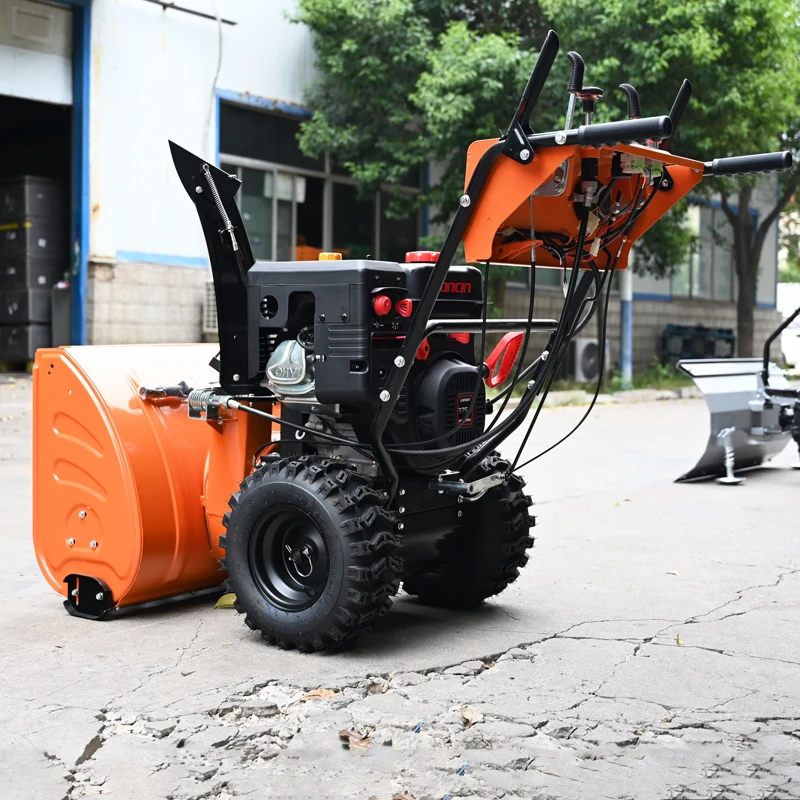 New diesel snowblower clearing snow equipment high quality Snow Thrower SnowPlow Multi-functional 15Hp Snow Sweeper