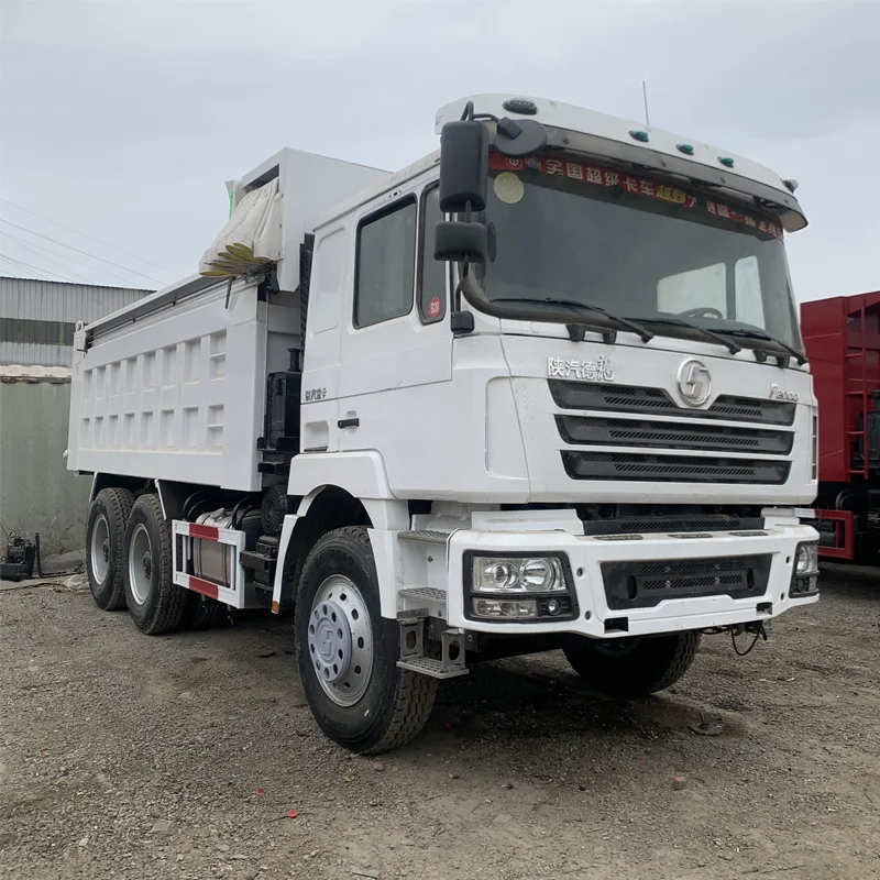 Used SHACMAN 6x4 Tipper Truck 20-30Tons Capacity Cummins/Weichai Engine Dump Truck For Sale