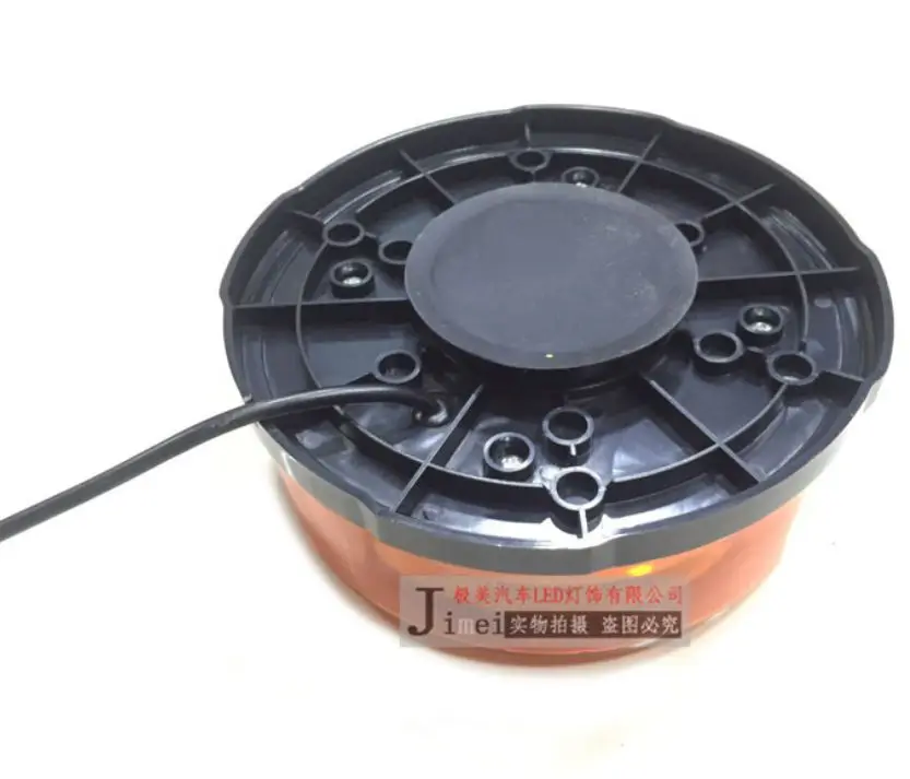 Amber LED Strobe Light Beacon Vehicle Car Roof Top Hazard Warning Flash Emergency Lights Rotating Flashing Safety Signal lamp