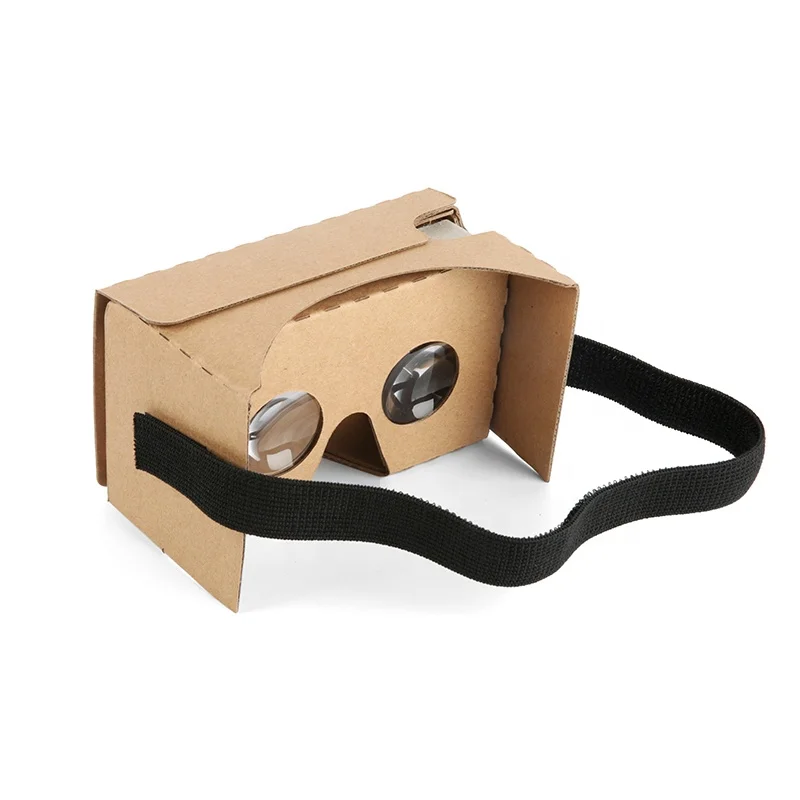 Высококачественные очки виртуальной реальности Google Cardboard V2.0 картонные 3D для продажи
