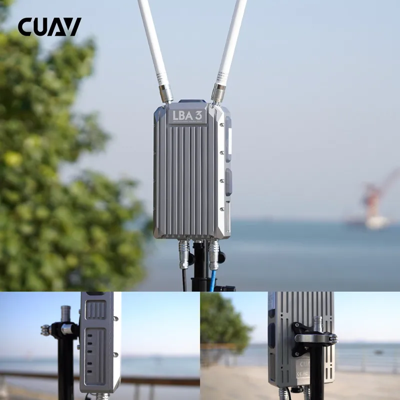 Free shipping CUAV LBA3 4G data and video network telemetry point to point drone telemetry