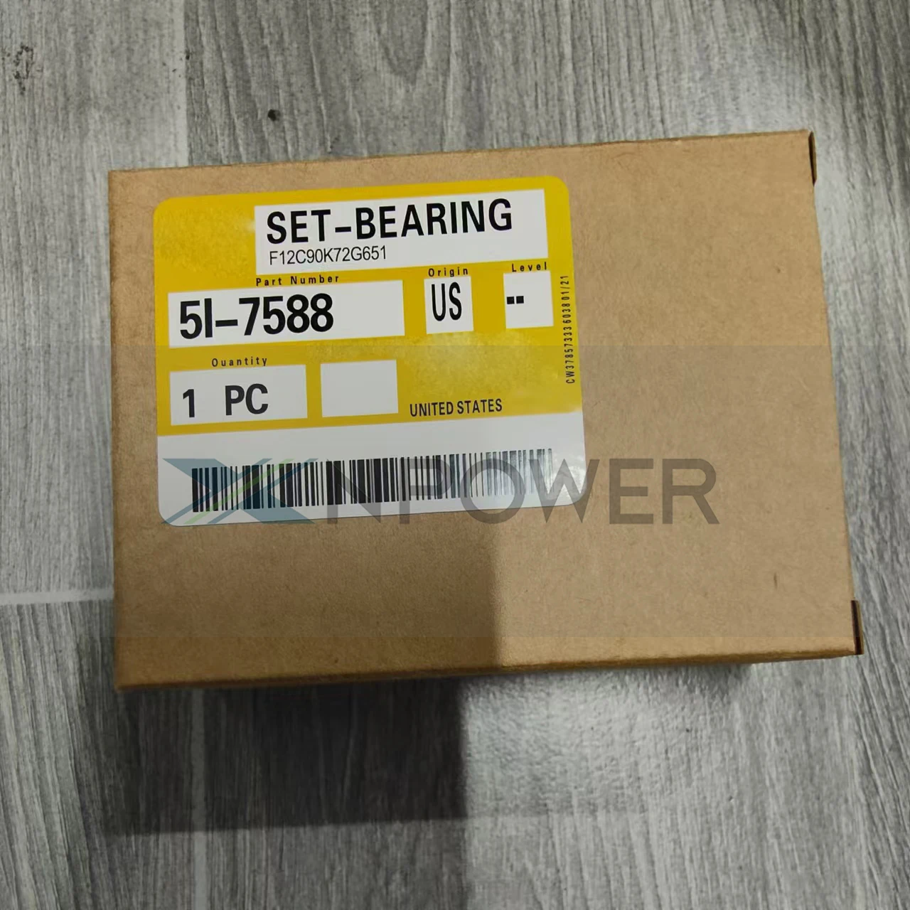 Excavator spare parts 5I-7588 engine 311 312 320 BEARING 5I7588 For Caterpillar