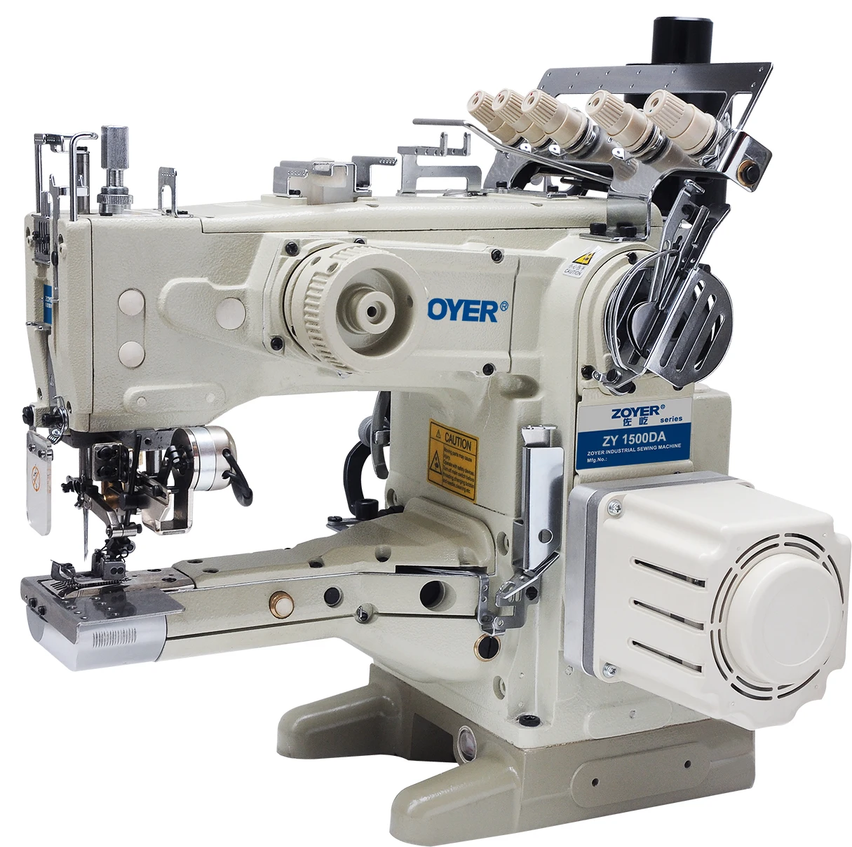 ZY1500DA Zoyer Cylinder Bed Interlock Sewing Machine for Knitting Ware Sports Ware Swimming Suit and All Kinds of Leisure Cloth