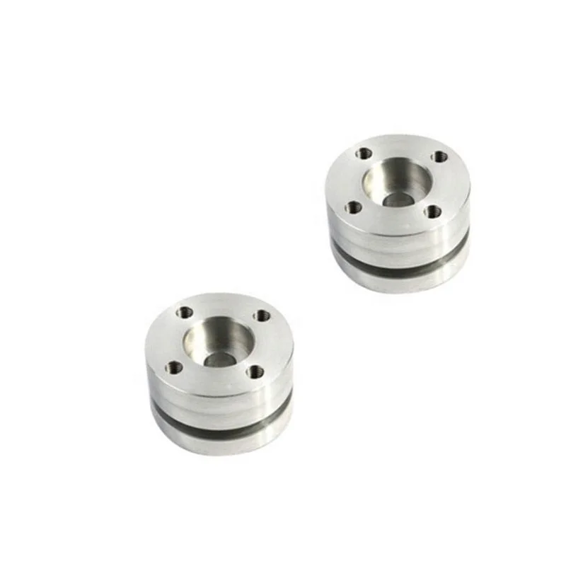 Customized Anodized Aluminum Threaded Spacer Round standoffs Non Standard Stainless Steel Bushing