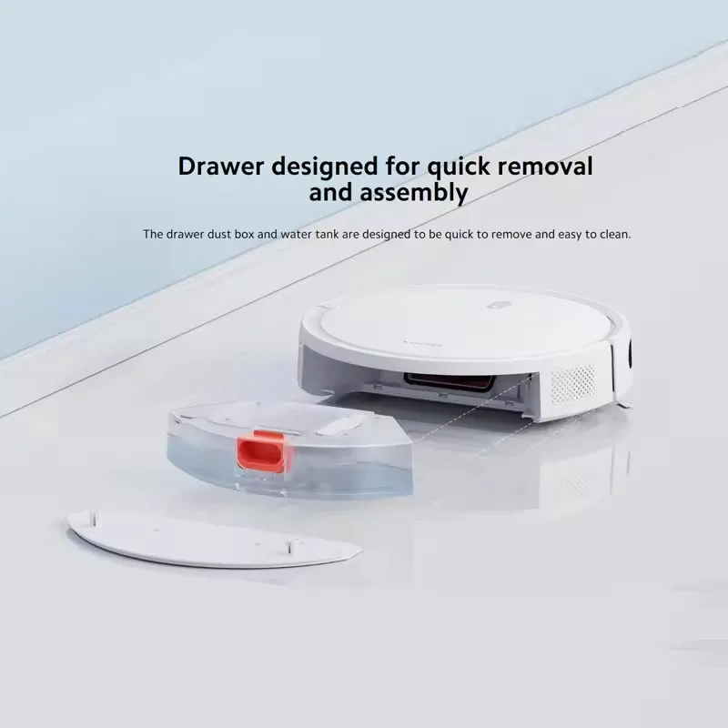 Глобальный для Xiaomi робот вакуум E10 4000 Па мощная всасывающая мощность 2-в-1 развертка и Швабра Автоматическая подзарядка с умным резервуаром воды Wifi