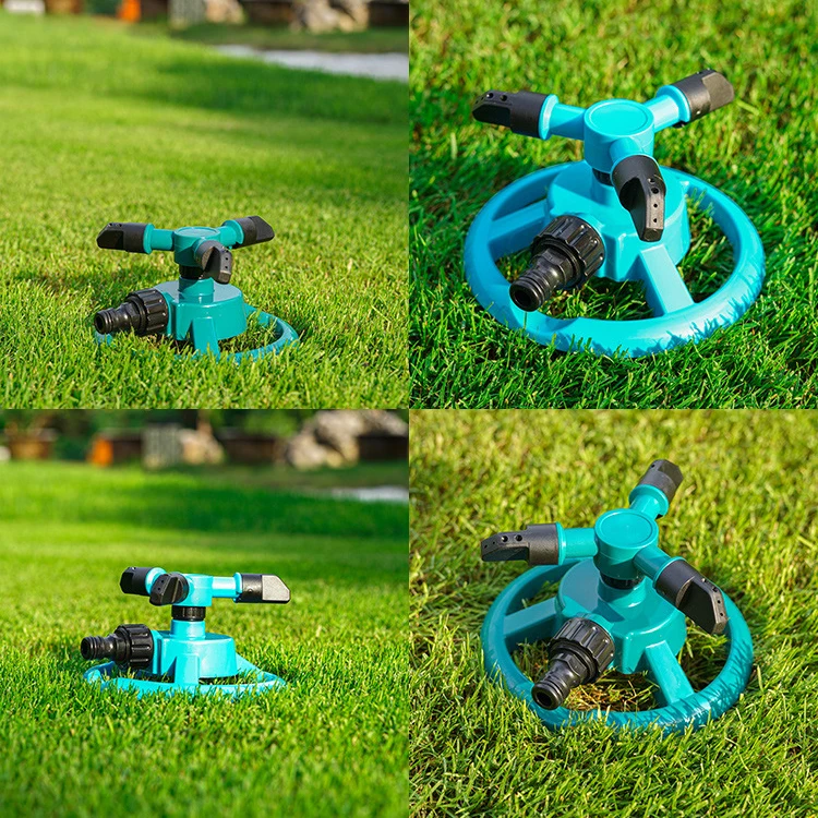 Lawn Sprinkler Automatic Garden Water Sprinklers Lawn Irrigation System Coverage Rotation 360 Degree