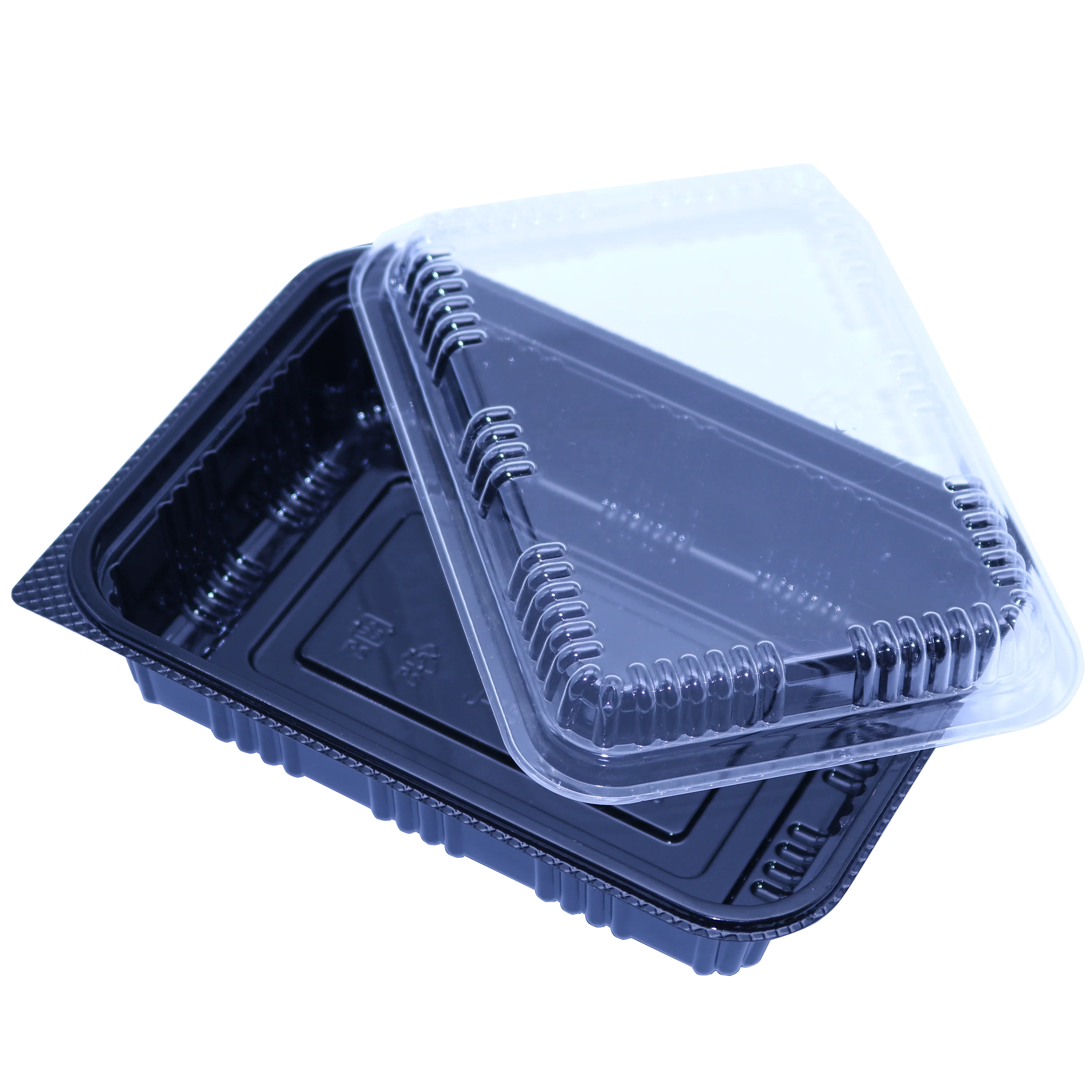 Disposable PP material bento box microwavable takeout food container packaging
