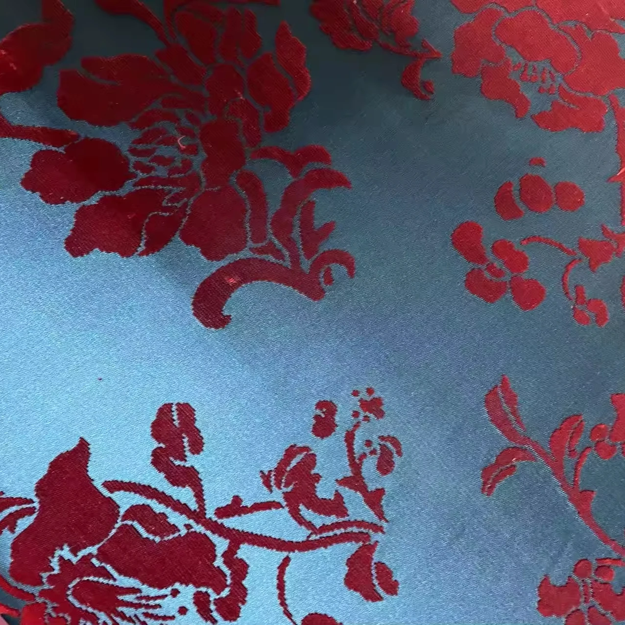 40 Momme 70cm Silk Zhangzhou Velvet Garment Qipao Cheongsam Material
