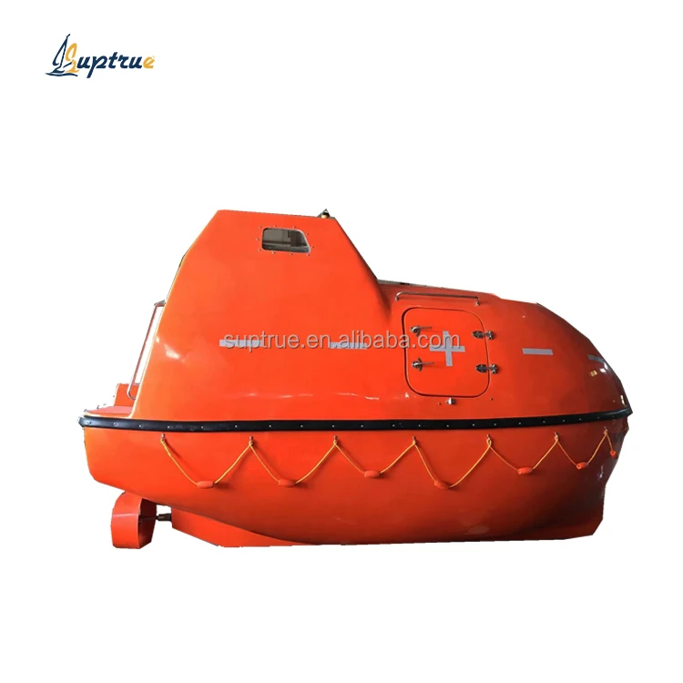 Marine safety equipment Solas rescue FRP fiberglass lifeboat