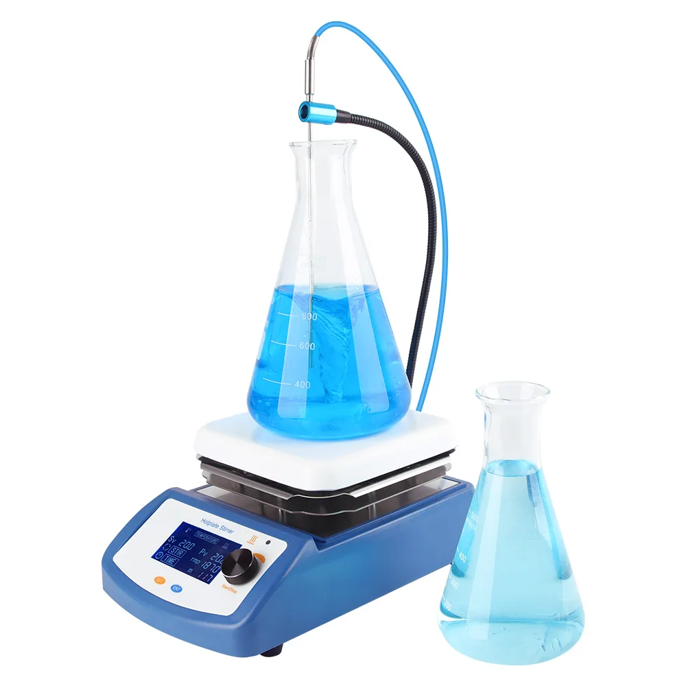 LED display 5L laboratory magnetic stirrer with hot plate magnetic hotplate stirrer