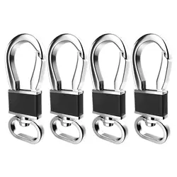 Metal Carabiner Keychains Clip Hook Holder Organizer Keyrings Key Chain for Car Key Finder