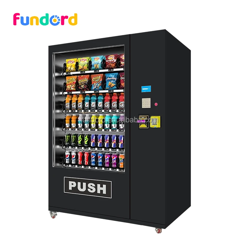 Fundord Trends Smart Snack Beverage Combo Vending Machine for Foods and Drinks