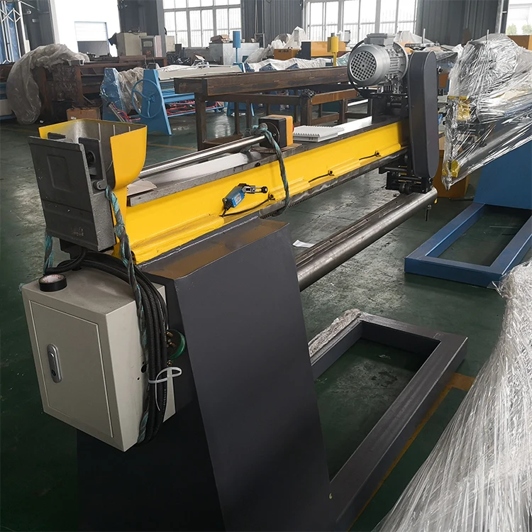 HVAC Round Duct Seam Closing Machine Galvanized Sheet Metal Air Duct Lock Seam Closing Machine