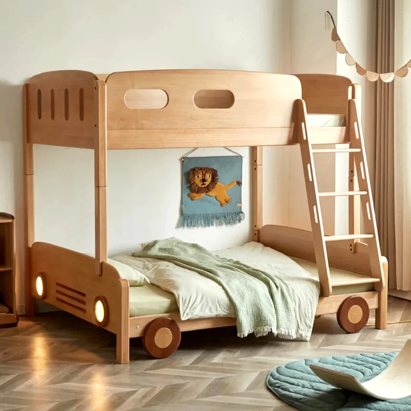 Индивидуальный производитель мебели детская спальня деревянная кровать односпальная двуспальная удобная и мягкая