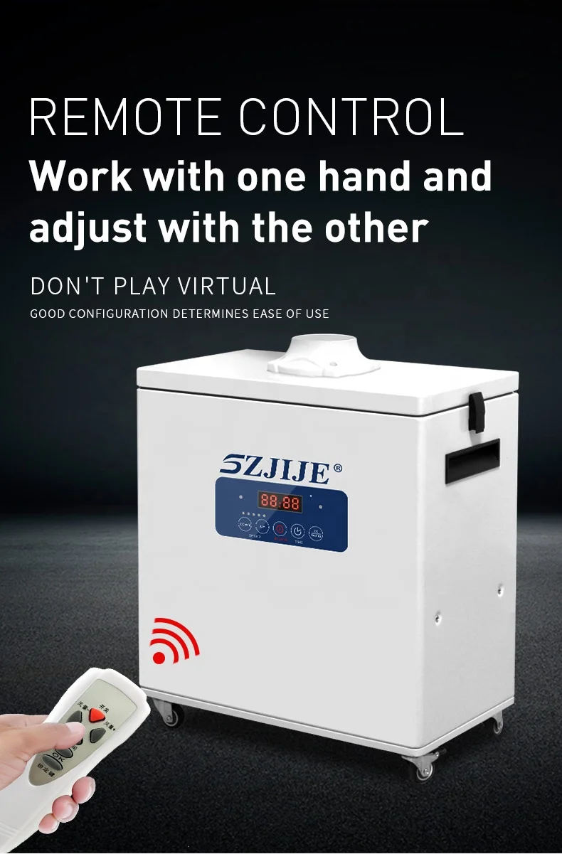 SZJIJE 230W High Efficiency Laser Beauty Smoke Absorber Dental Air Purifier