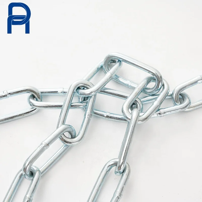 China Factory Outlet DIN 5685 Carbon Steel 2-13MM Welded Long Link Chain
