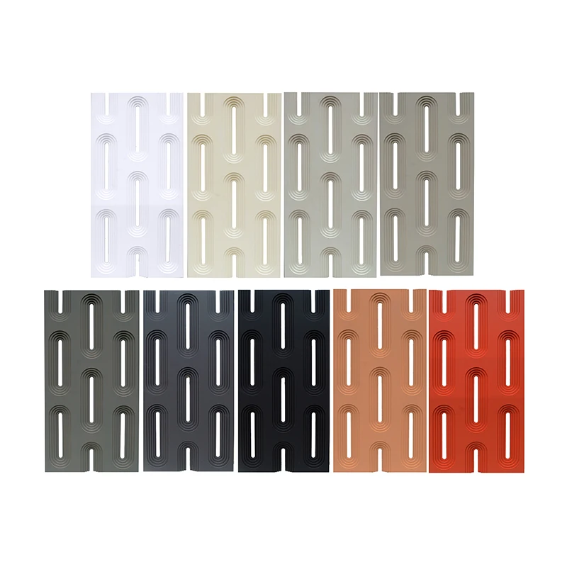 pu hollow brick double-sided partition pu component brick Internet celebrity cement component light hollow decorative hole board