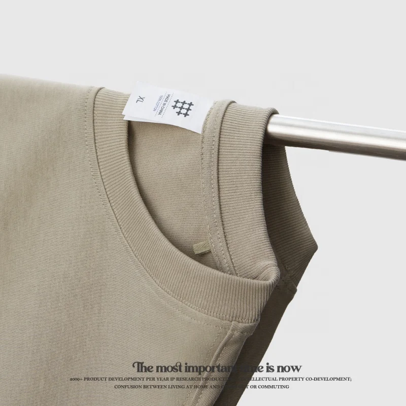 INFLATION Custom 180 300 GSM white t-shirt streetwear oversized tshirts unisex graphic 100% cotton black t shirt