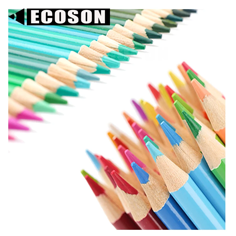 premium 150 160 coloured pencil Multicoloured Triangular Round Hexagonal Oily Colour Pencils 180