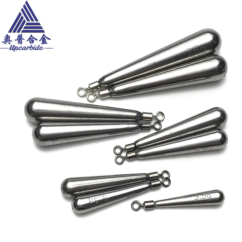 3.5-28g Fishing Weight Cylinder Bass Fishing Accessories Tungsten Drop Shot Weights