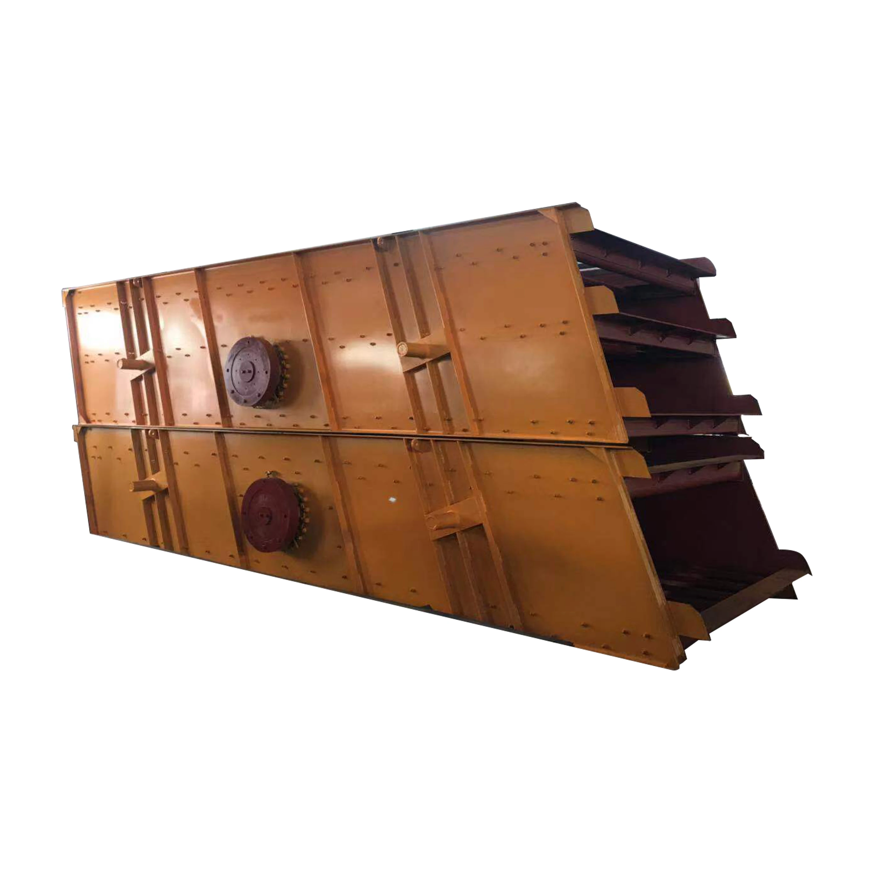
The factory sells modern design mining equipment 2-6.7 tons 1 year warranty industrial vibrating screen machine 