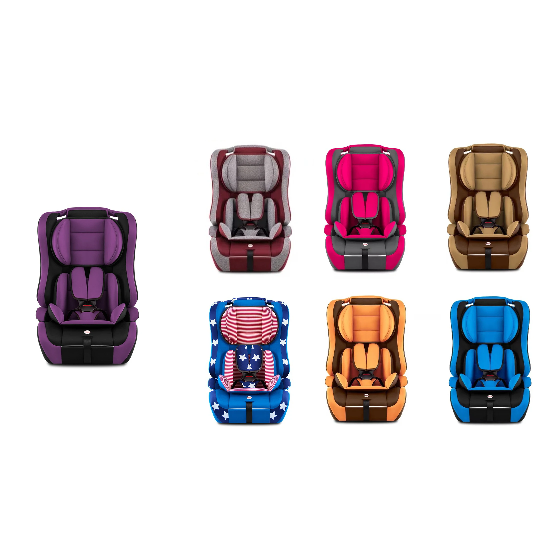 Genius Universal Car Security Seat Infants Young Children Aged 9 Months 12 Years Battery Made Plastic Wholesale 3C Certified