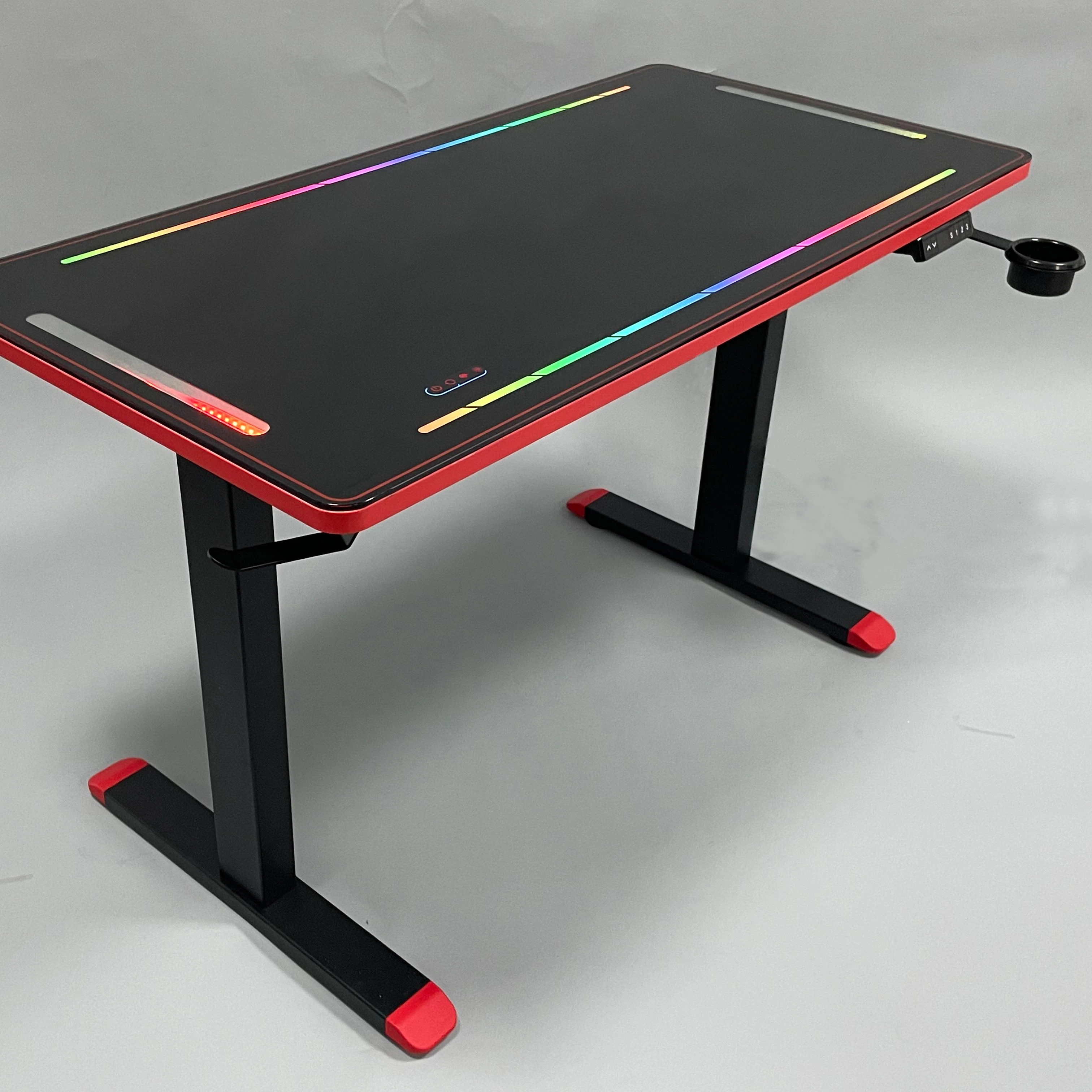 RGB световые ленты от завода-поставщика ODM OEM оптом эргономичный компьютер пользовательский многофункциональный музыкальный игровой стол