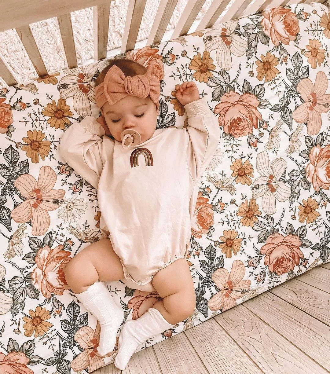 3 Years Warranty Wholesale Customized Baby Bed Cover Fitted Size Cot Protector Infant Standard Cot Sheets