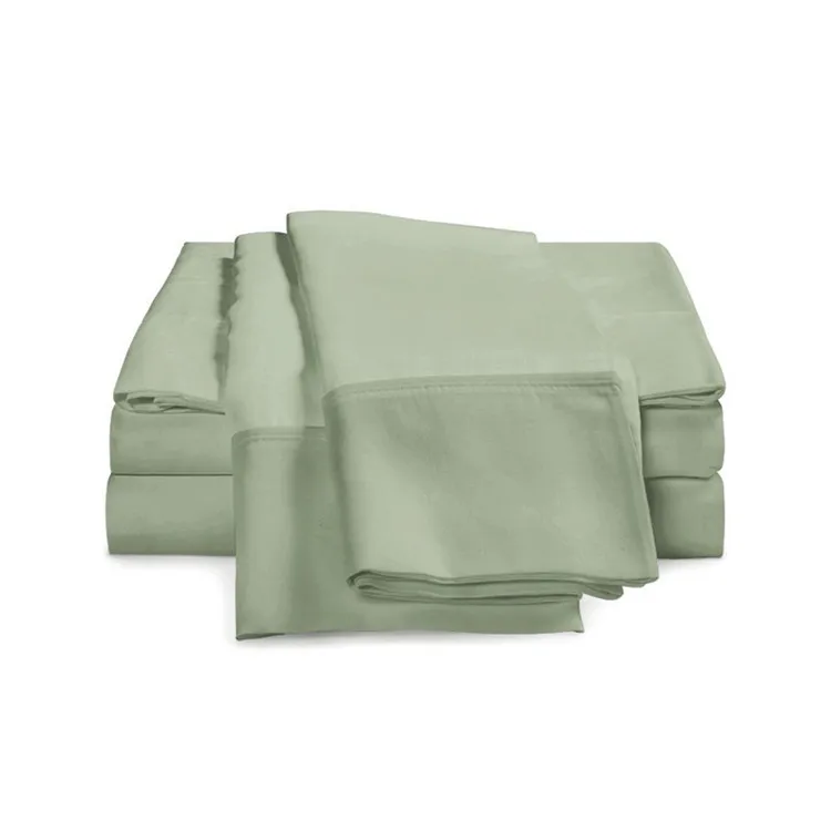 
Luxury 5 Star Quality 100 Microfiber Linen Sheet Bedding Set Hotel Bed Sheets 