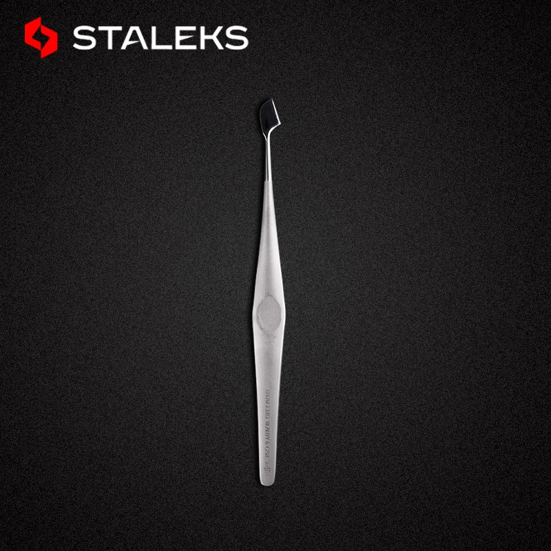 Staleks professional hand skin removal Nail manicure steel push no damage to nails dead skin knife easy manicure repair tools