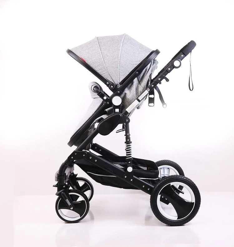 Custom Luxury 3 in 1 Baby Stroller Pram Multifunctional Baby Jogging Stroller